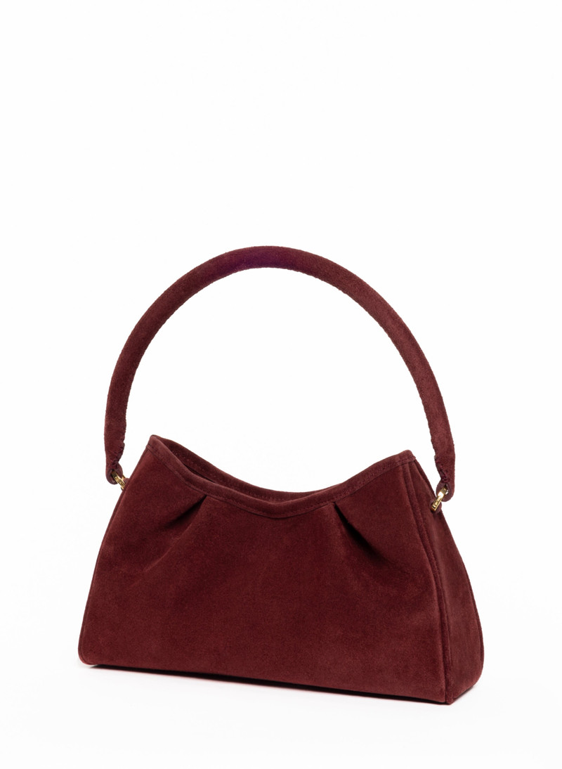 Elleme Dimple Suede Burgundy outlook