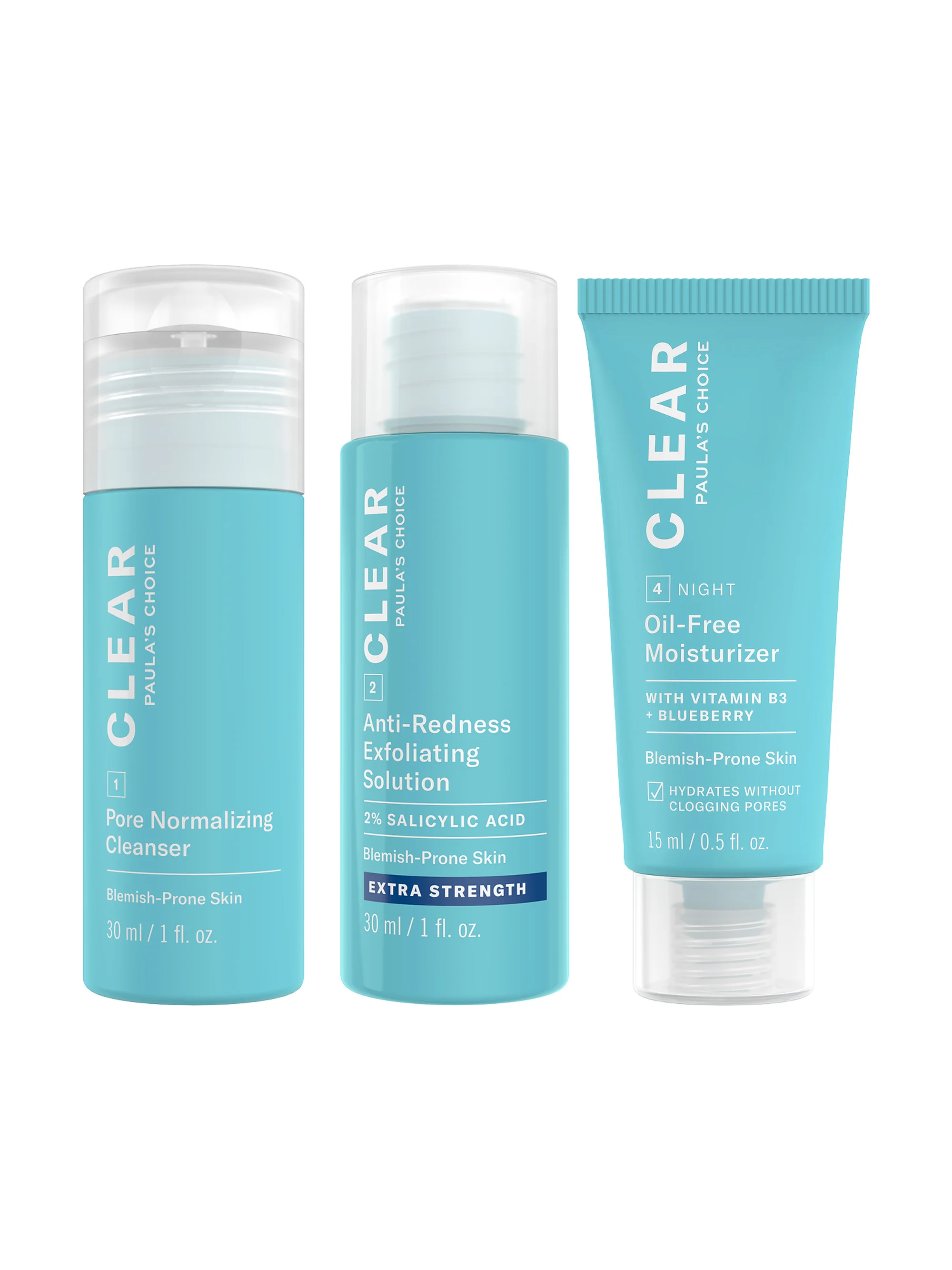 Extra Strength Acne Travel Trio - 1