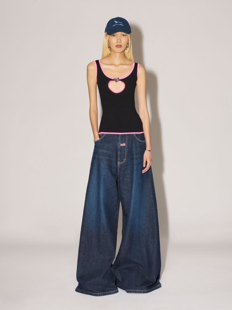 HEART HOLE TANK TOP - 2