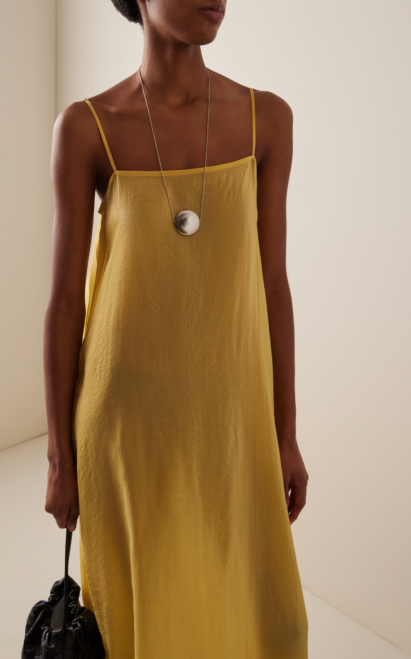 Lana Cotton Maxi Dress yellow - 2