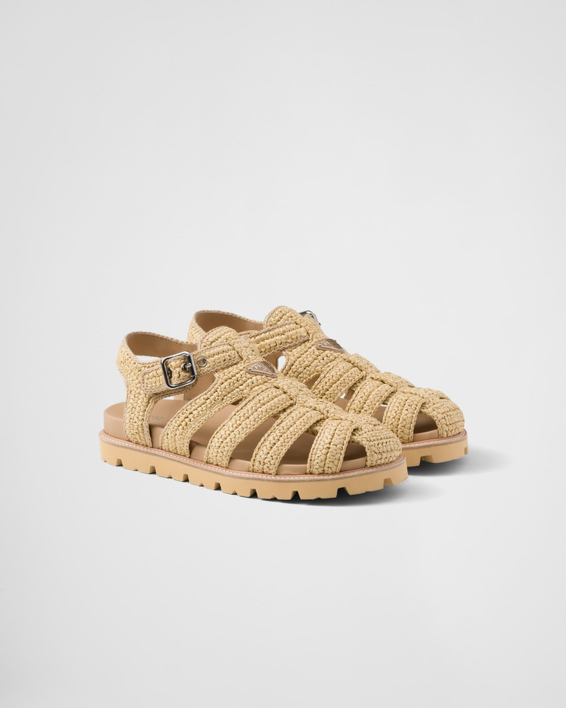 Crochet fisherman sandals 1