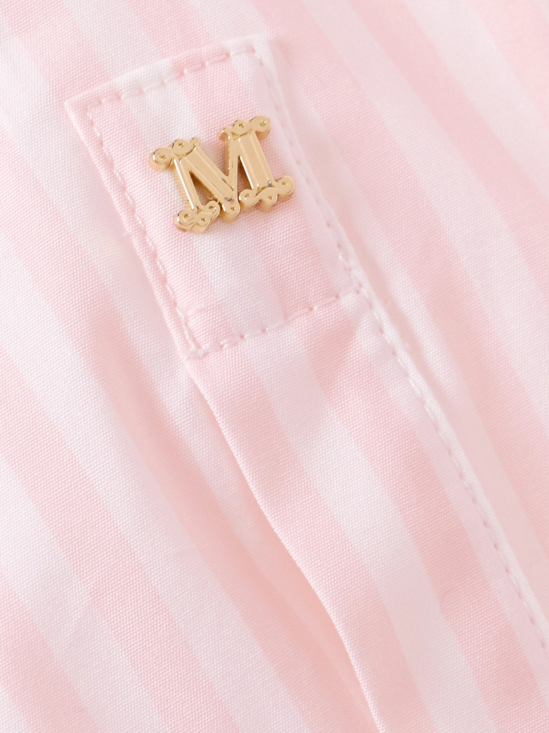 Striped Cotton-poplin Shirt 5