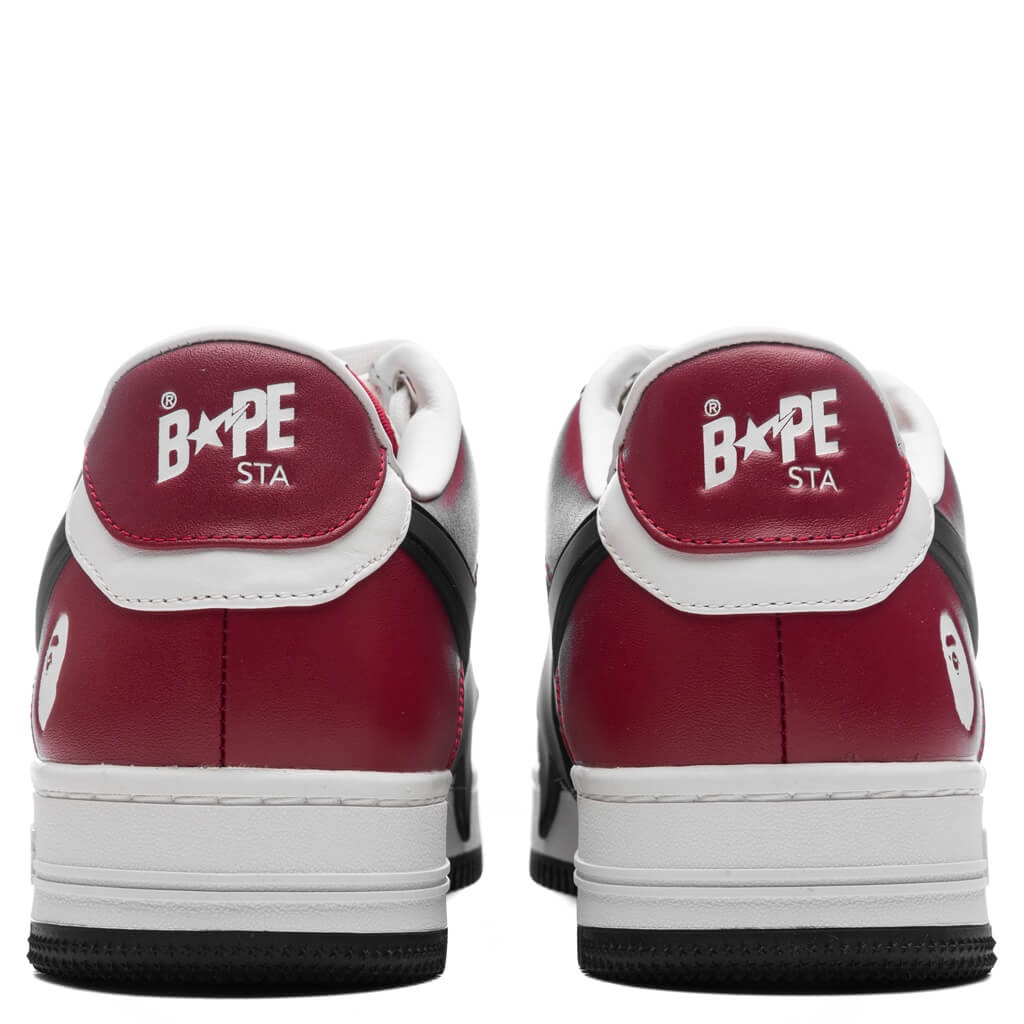 BAPE STA OS #2 M2 - BURGUNDY/BLACK - 4