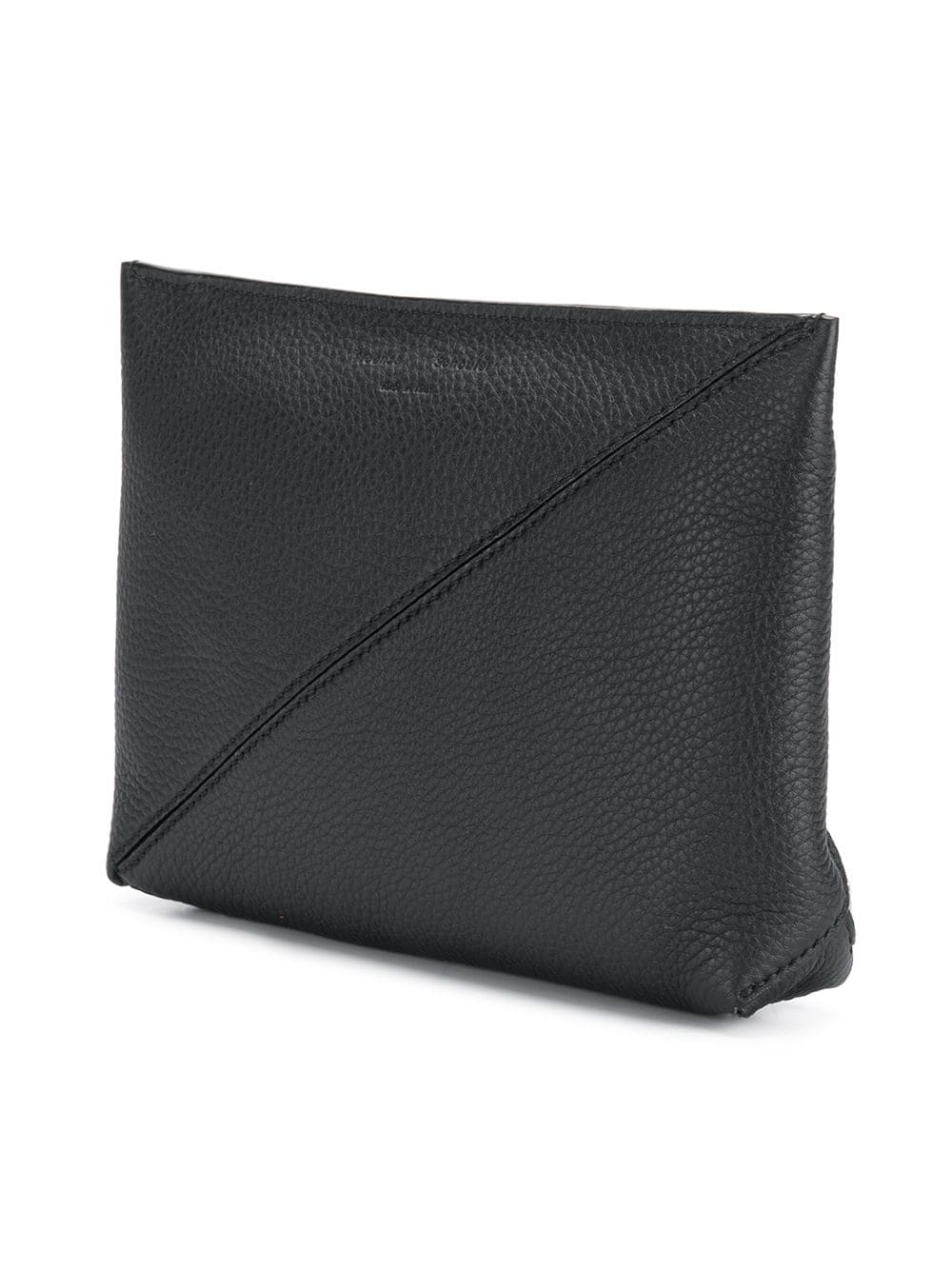 Pebbled Leather Zip Pouch - 3