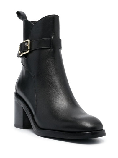 3.1 Phillip Lim 70mm buckled leather boots outlook