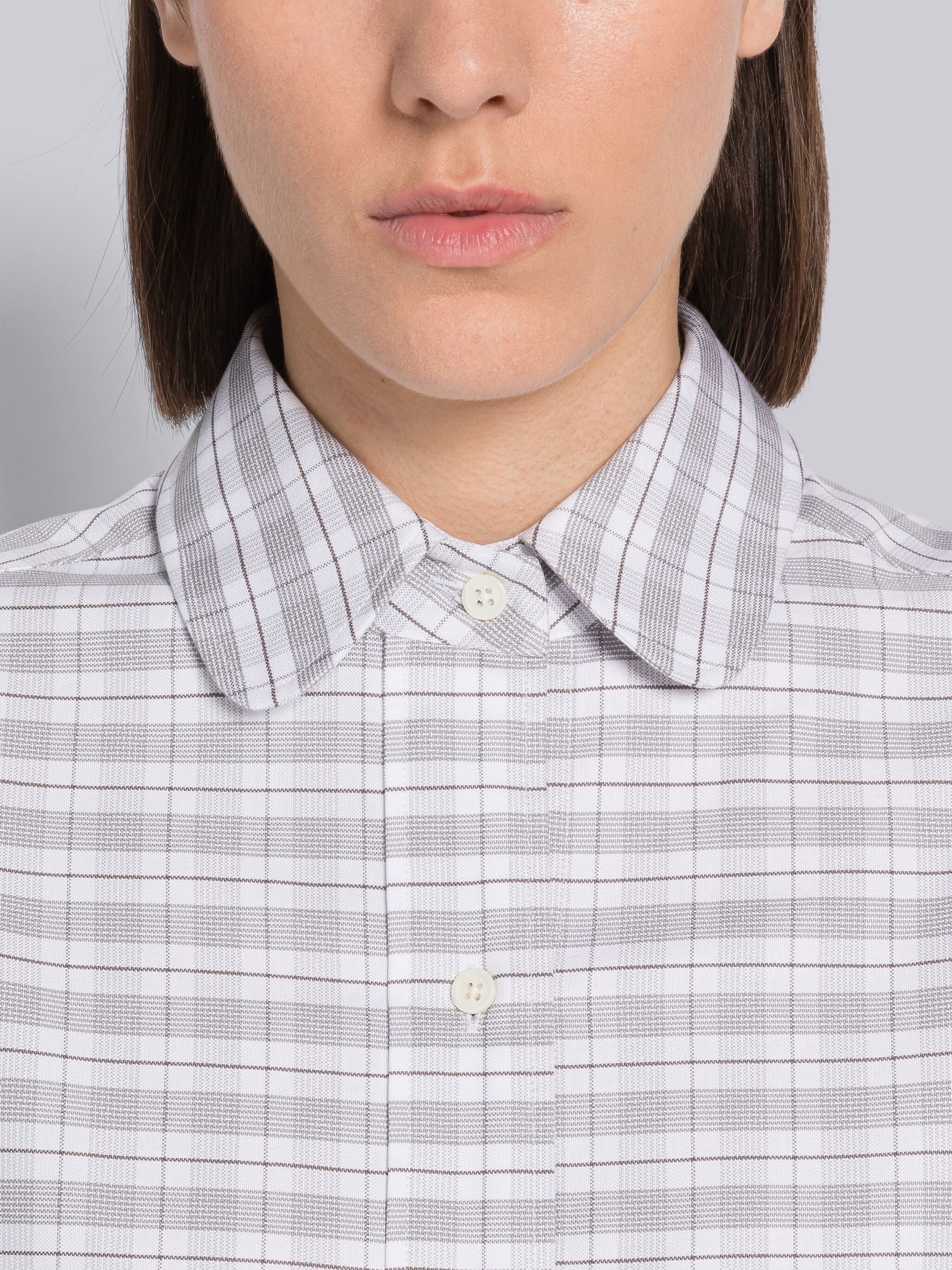 Broderie Anglaise Gathered Mini Shirtdress - 5