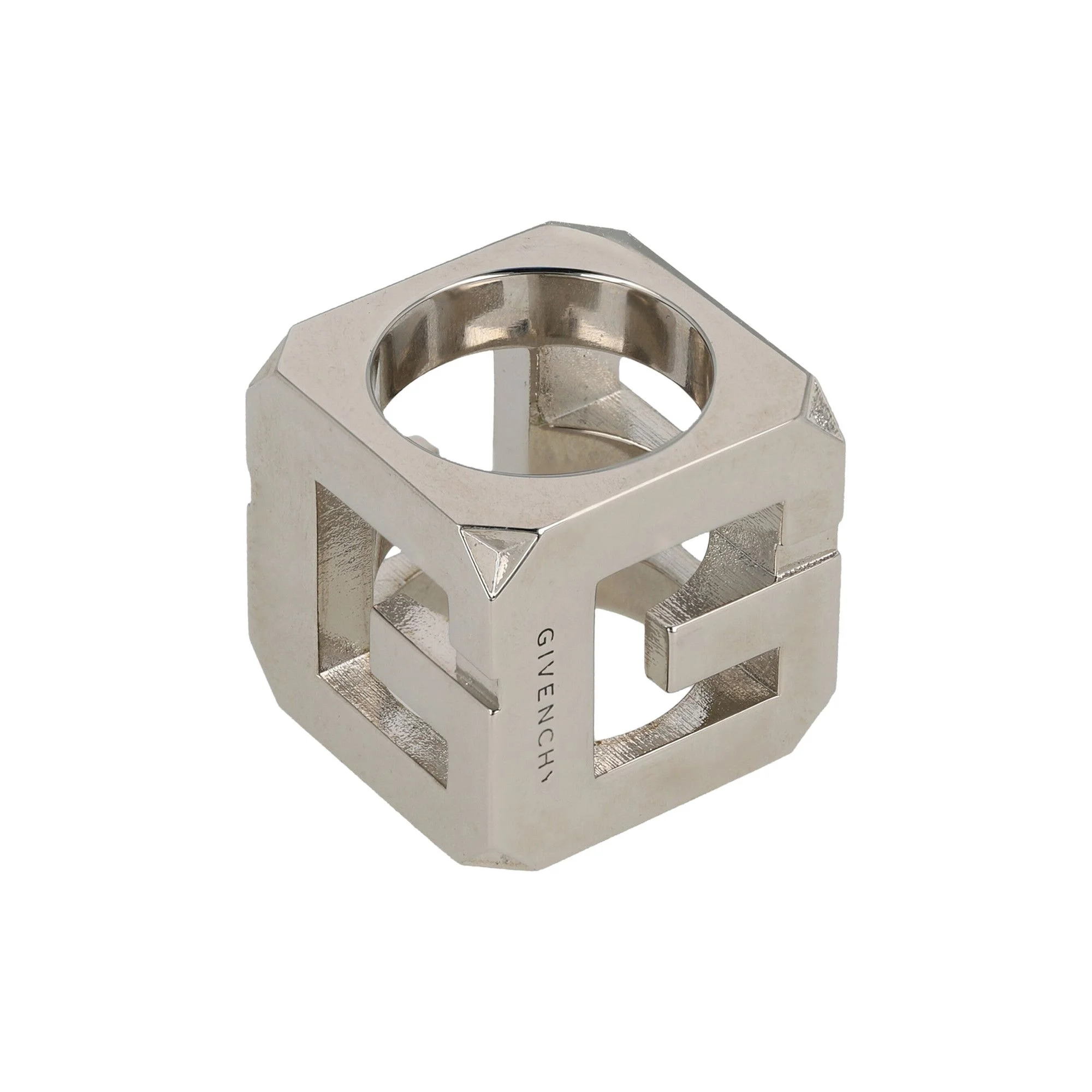 Givenchy G Cube Ring 'Silver' - 1