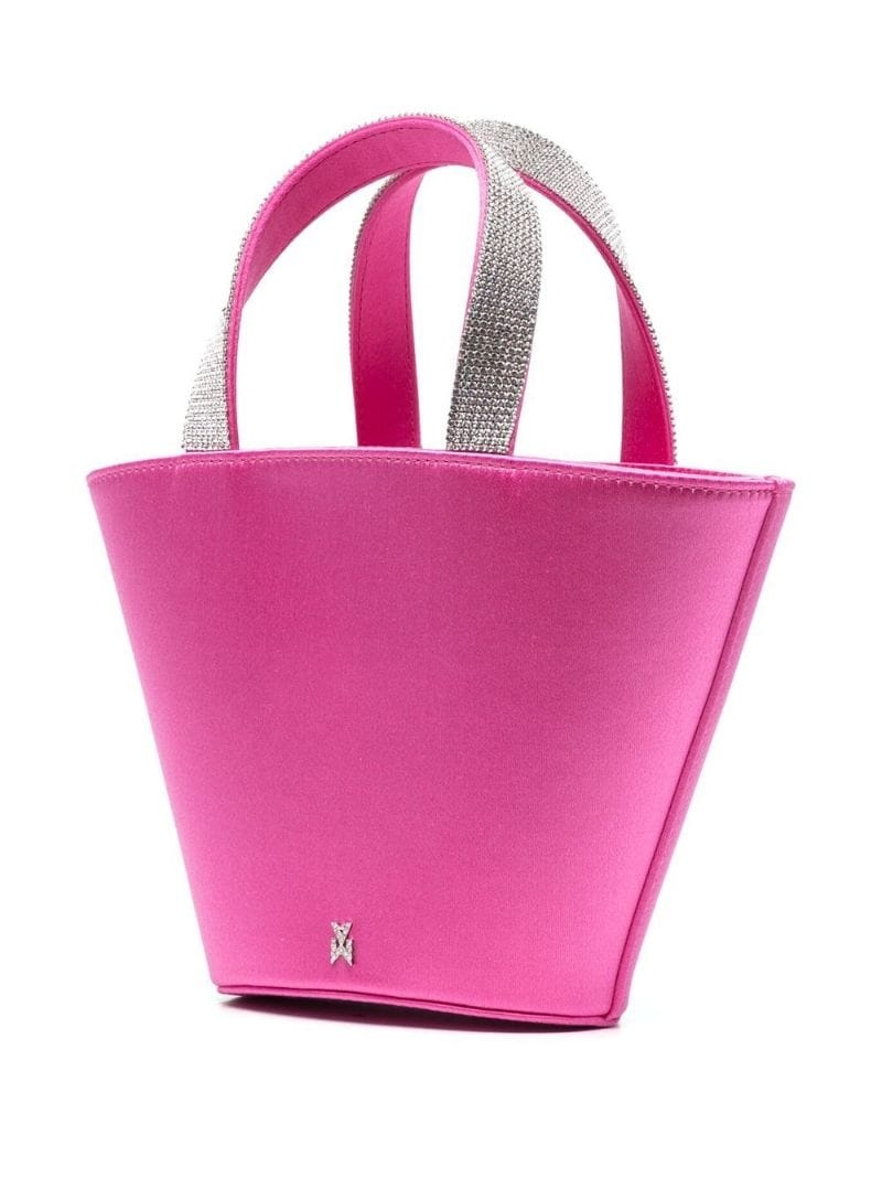 Rih satin bucket bag - 3