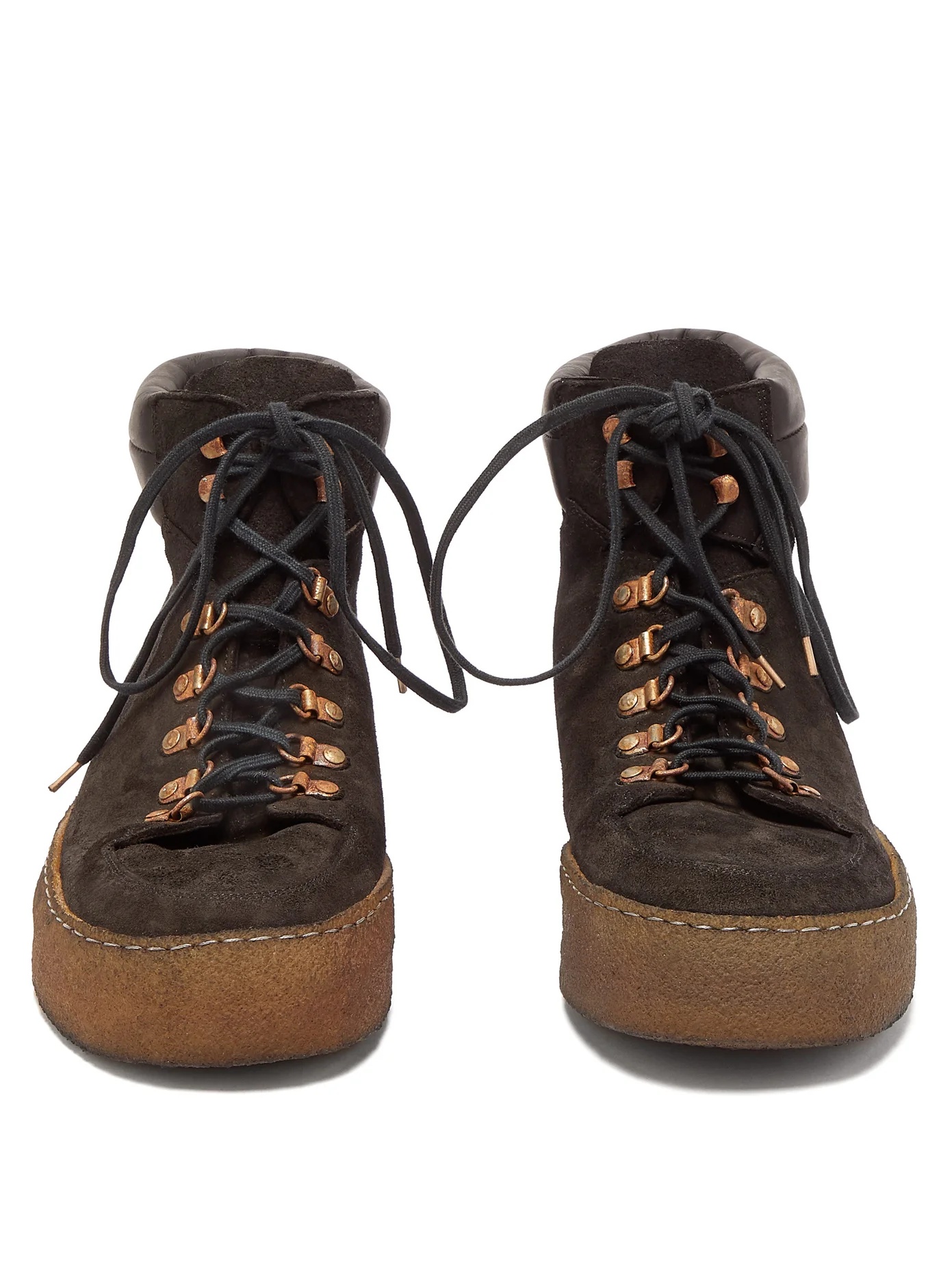 Snowbordista lace-up leather boots - 5