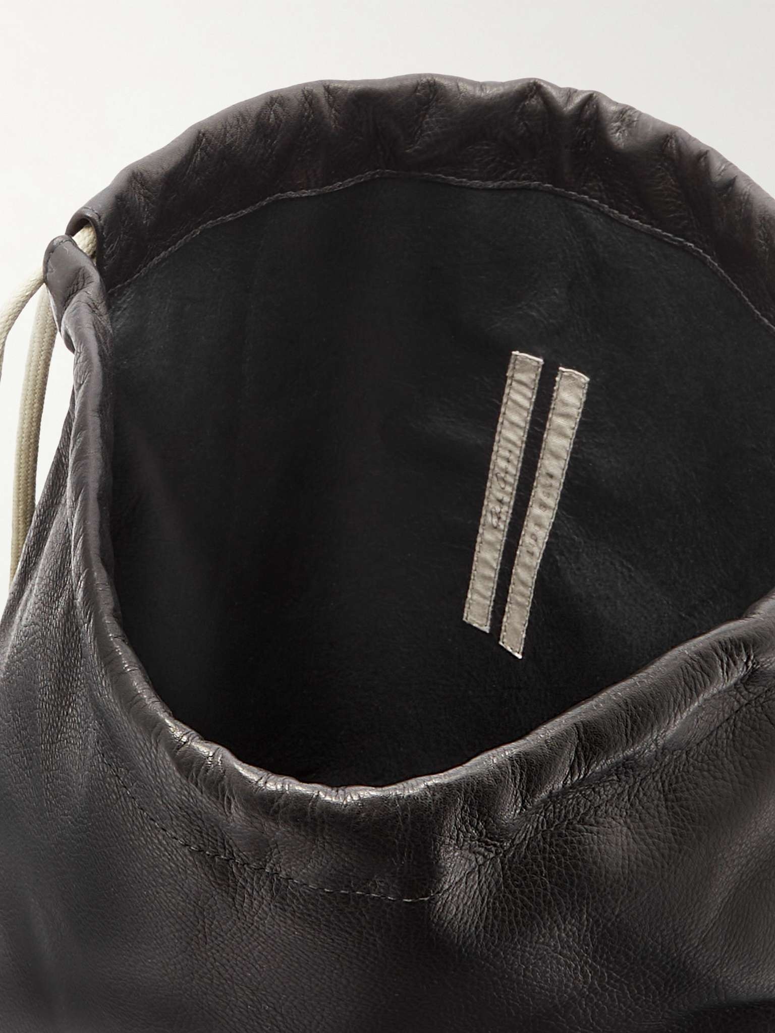 Embellished Full-Grain Leather Backpack - 3