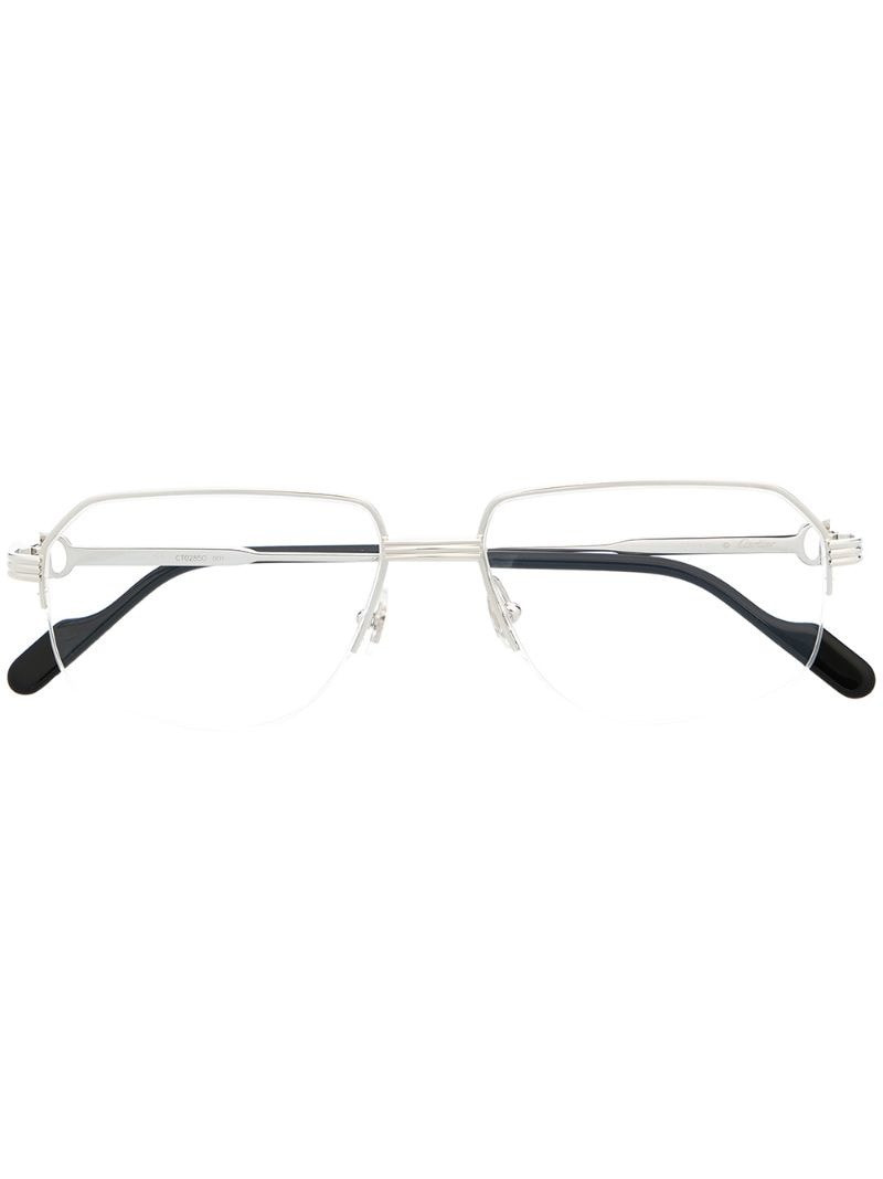 Cartier square-frame glasses outlook