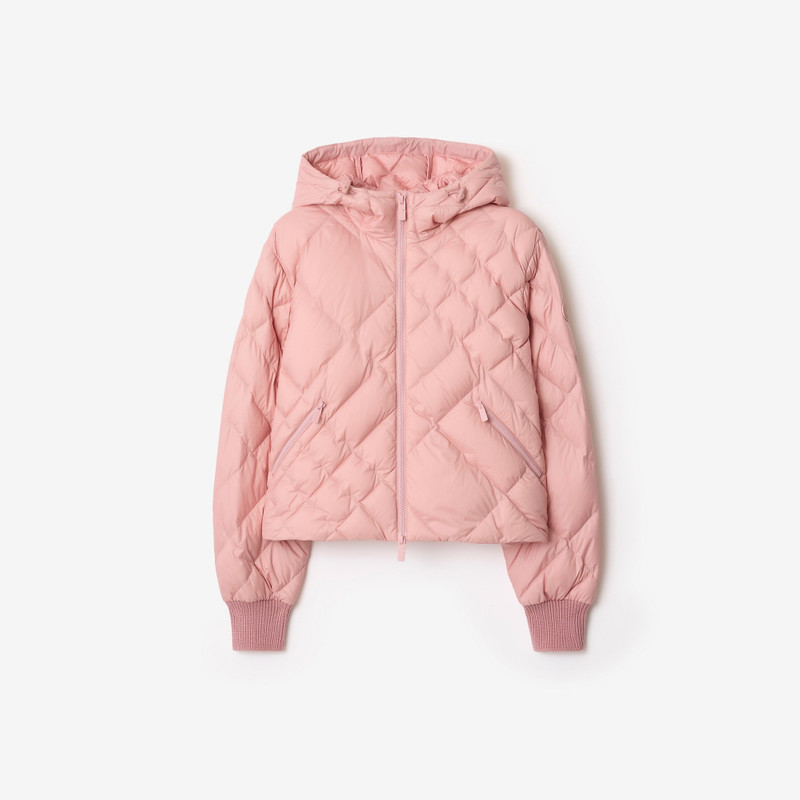 Check-stitch Nylon Delley Puffer Jacket 1