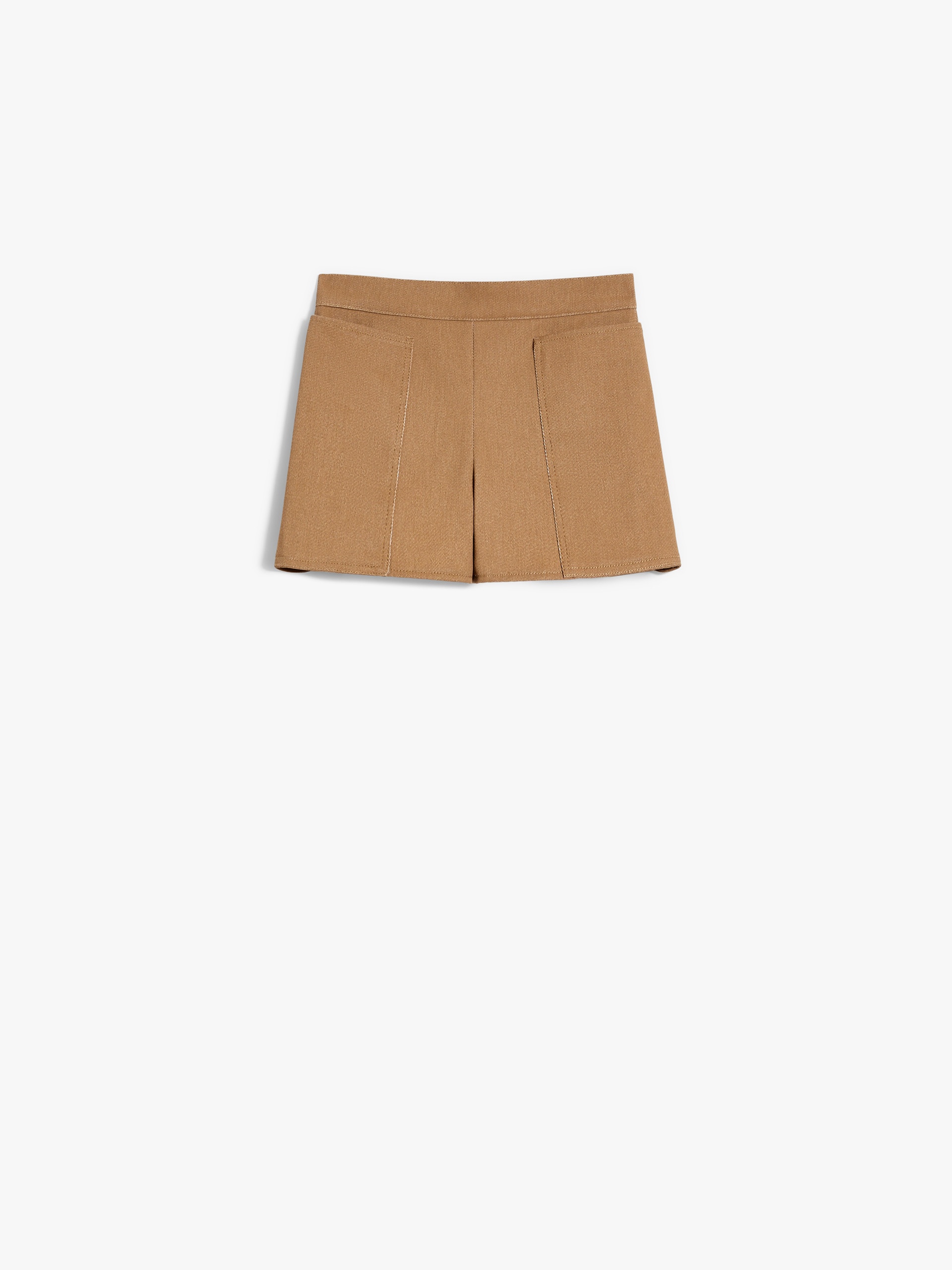 DENARO Cotton mini shorts - 1