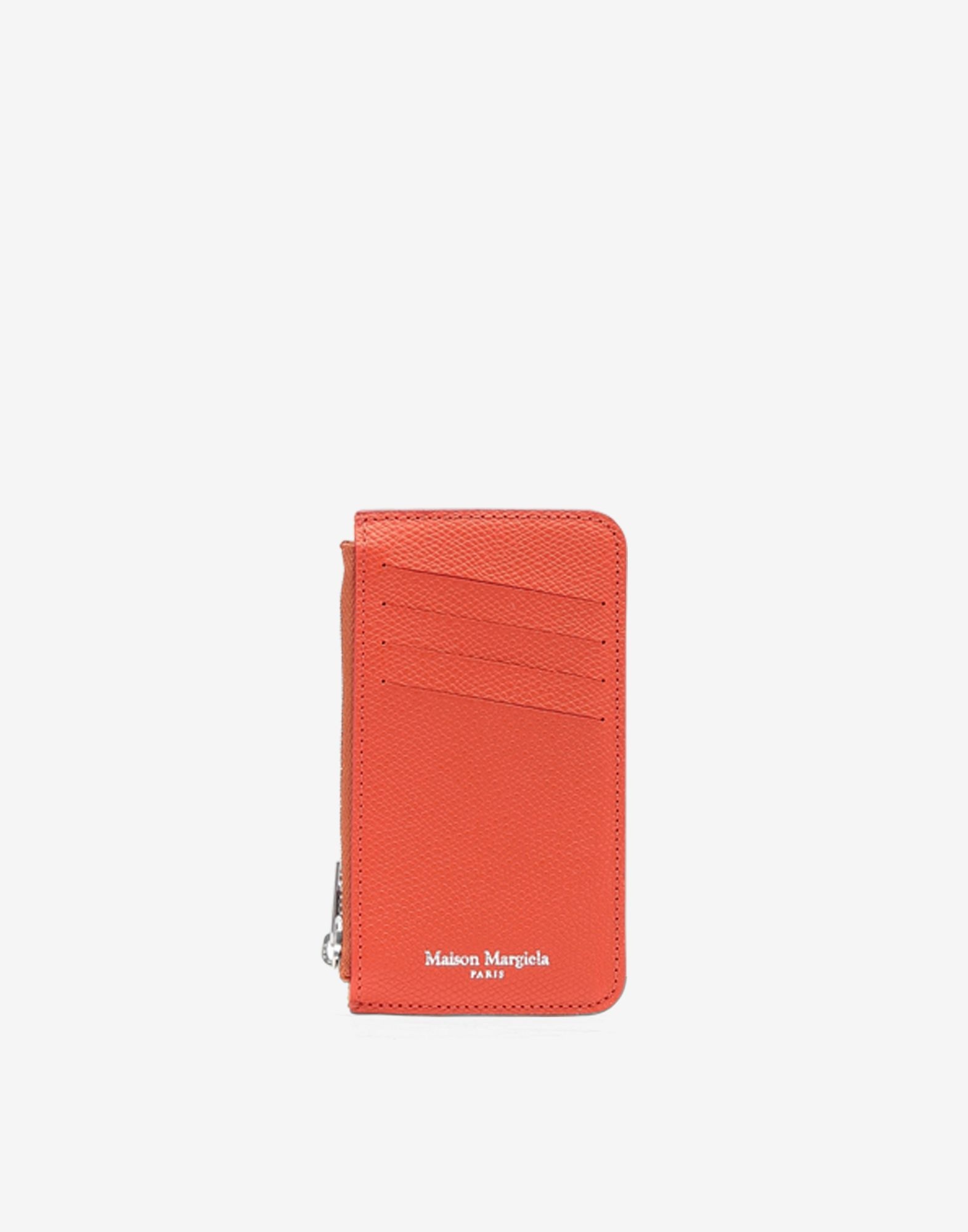 Grainy leather cardholder - 1