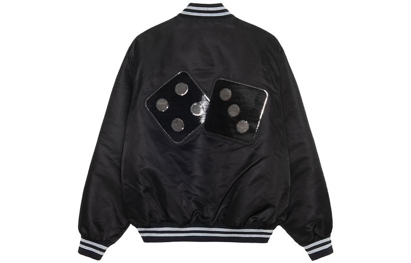 Stussy Sequins Satin Jacket 'Black' SUSJK115718ML - 2