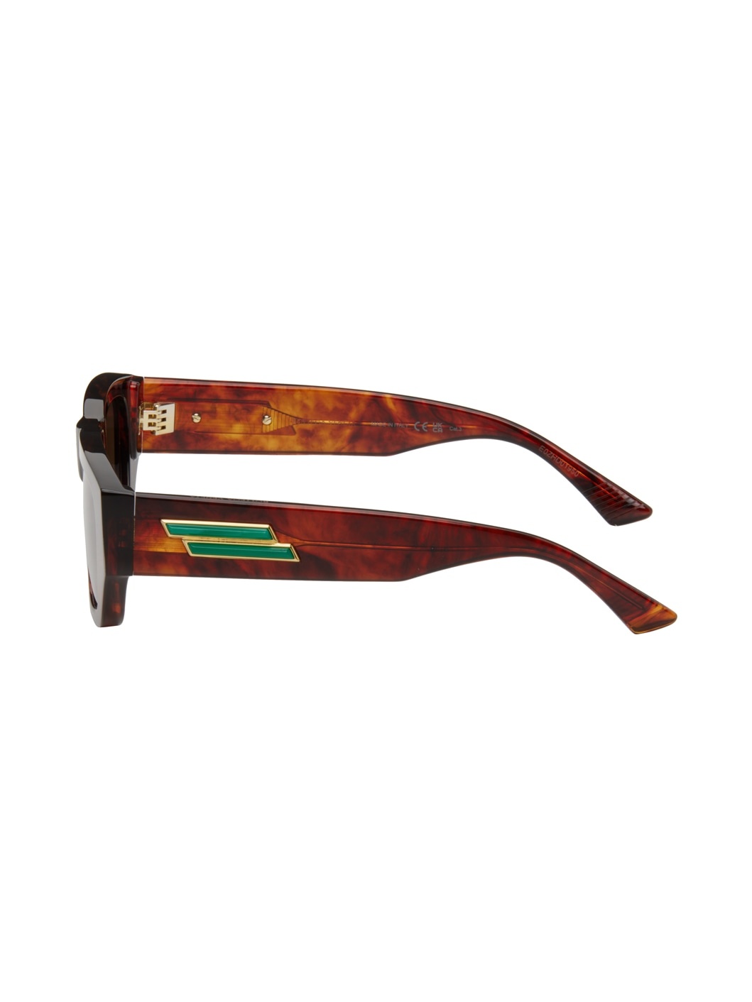 Tortoiseshell Bolt Sunglasses - 3