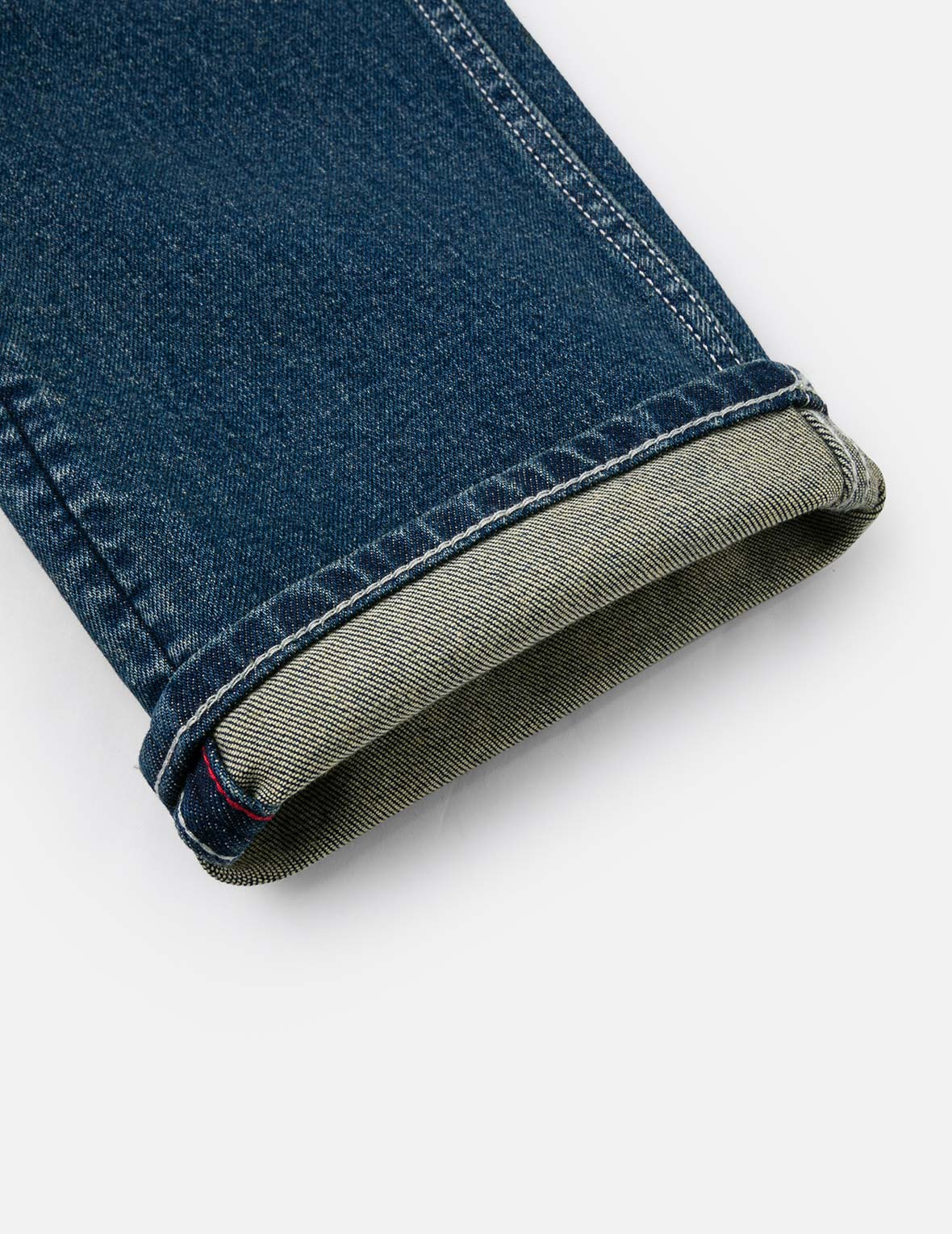 Washed Handbrush Houndstooth Daicock Print Slim Fit Jeans #2010 - 13