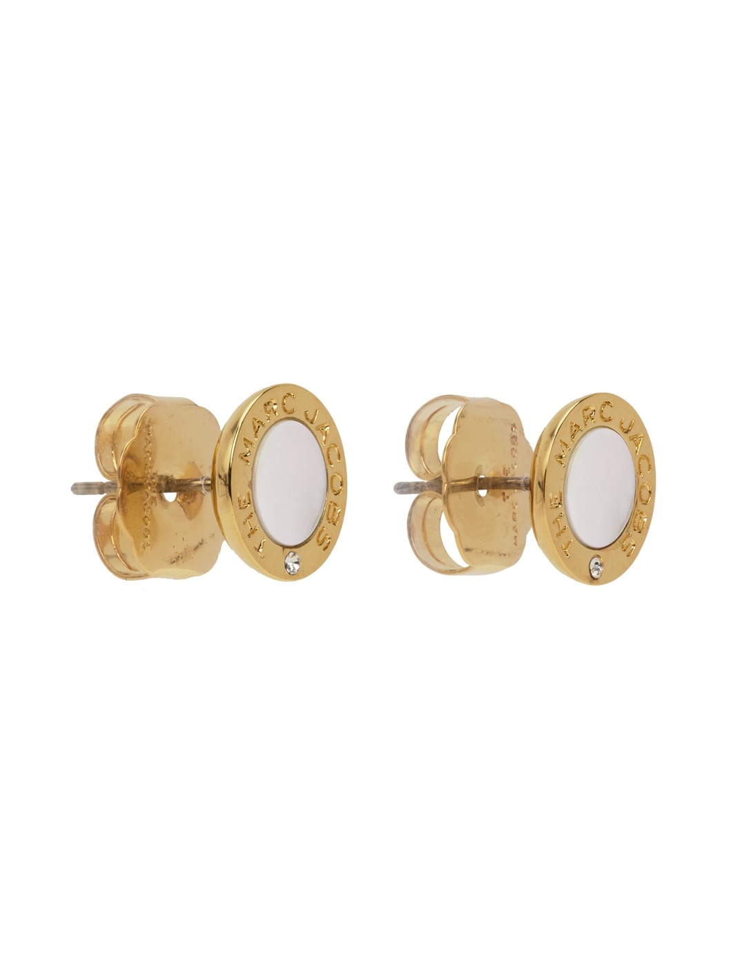 Gold 'The Medallion' Stud Earrings - 2