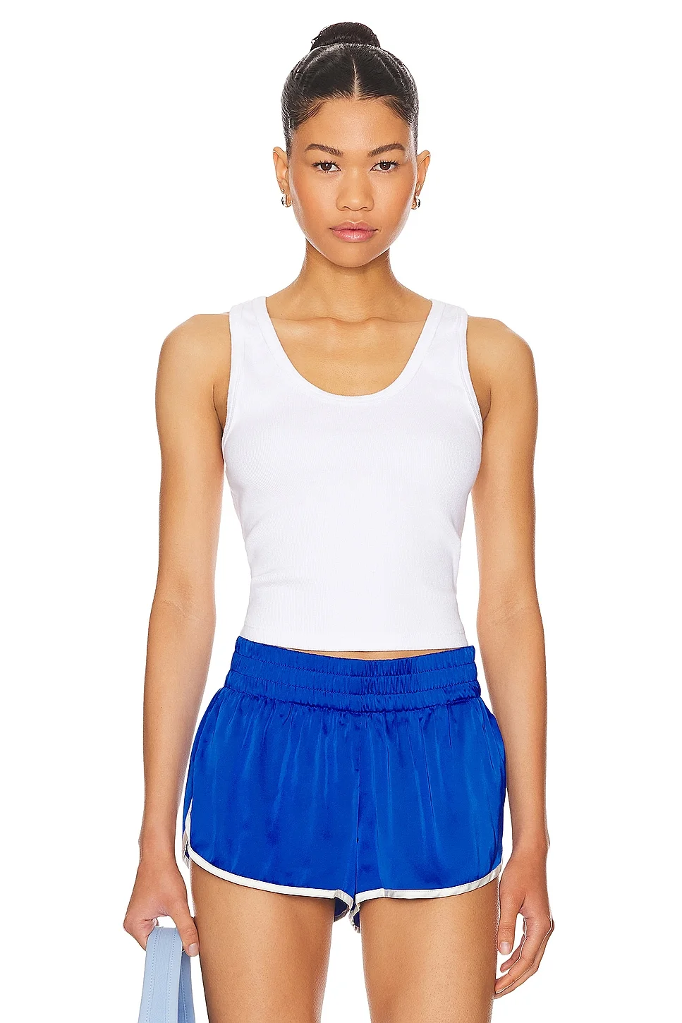 Structured Rib Bra Friendly Tank - 1