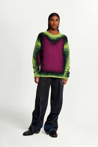 Y/Project Gradient Heavy Knit Sweater outlook