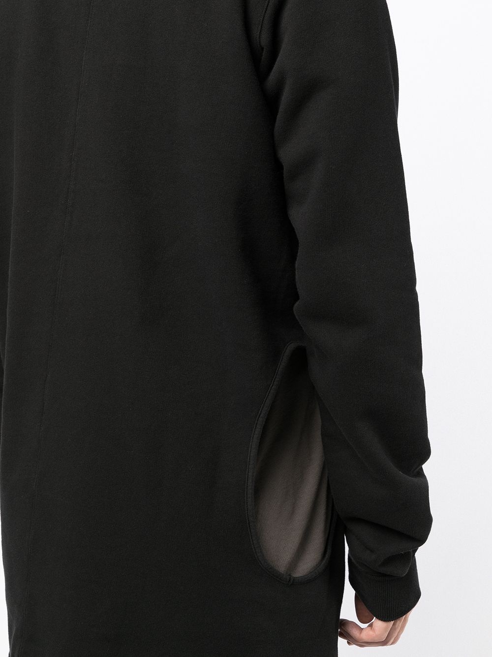 cut-out cotton sweatshirt - 5