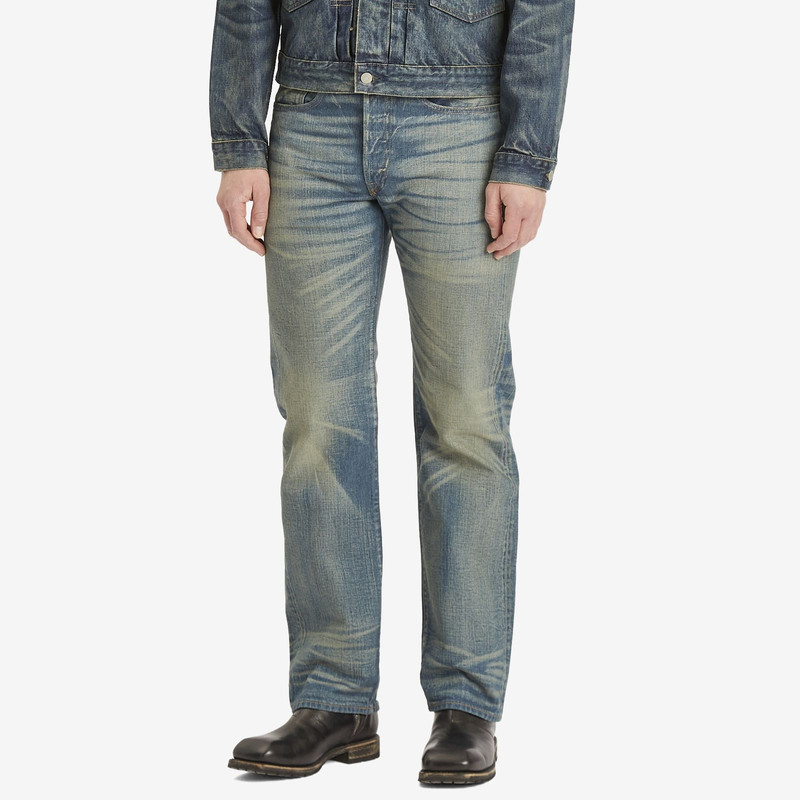 RRL by Ralph Lauren RRL Straight Leg Selvedge Jeans outlook