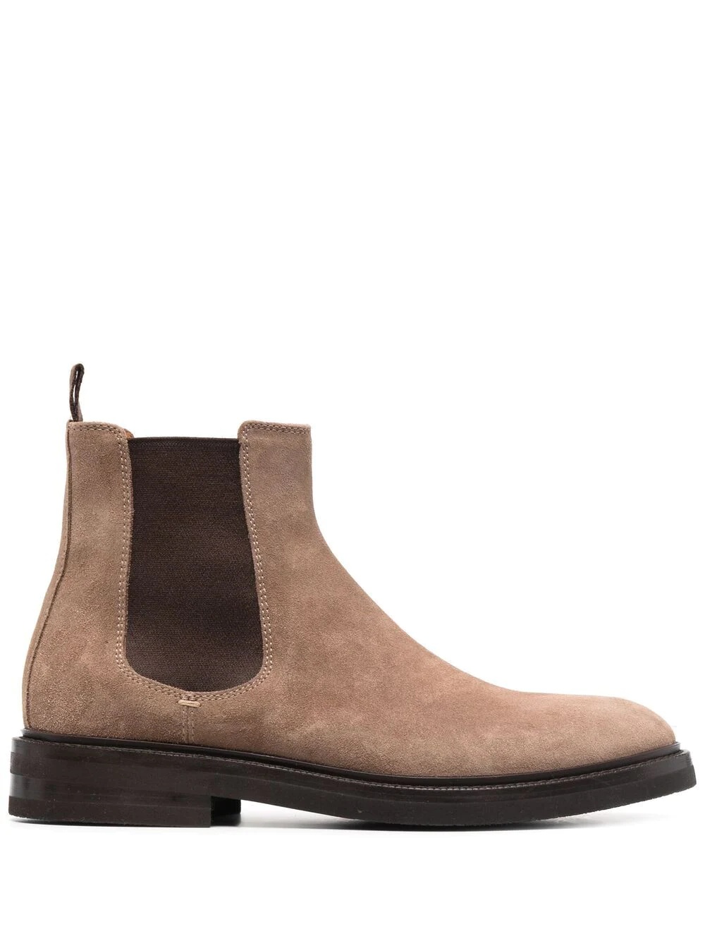 ankle-length suede boots - 1