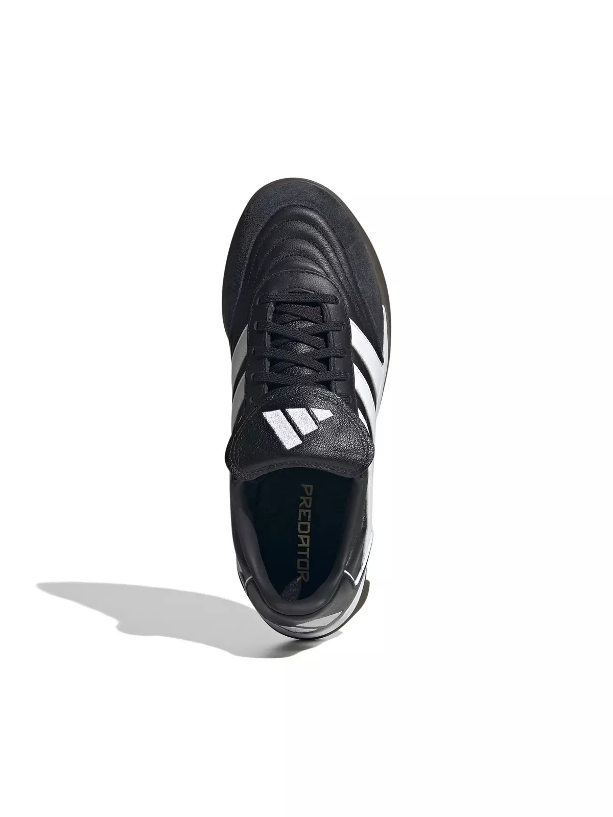 Predator Trainers Turf "Core Black/Ftwr White/Gold Metallic" Unisex Soccer Shoe - 5