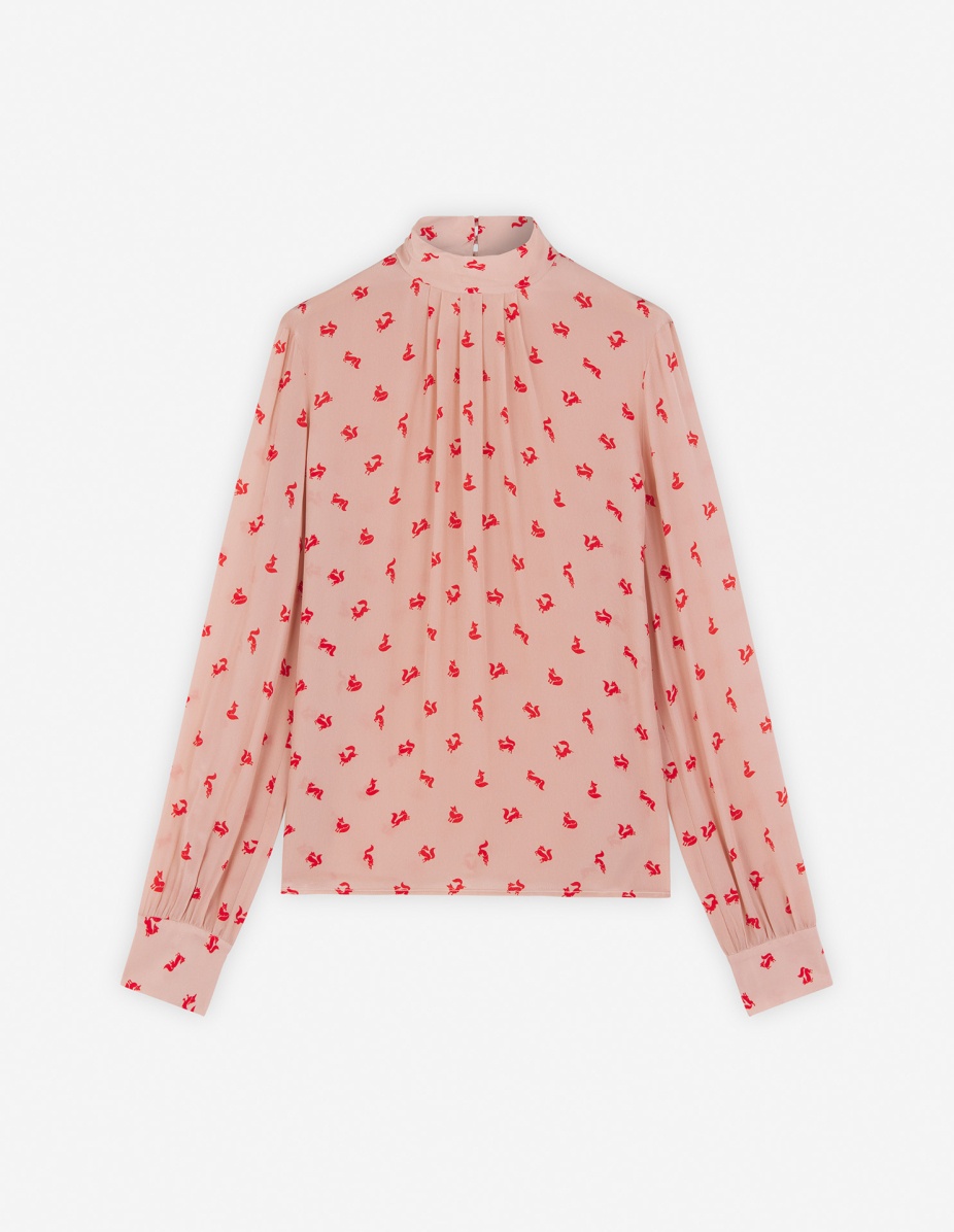 FRONT PLEAT BLOUSE - 1