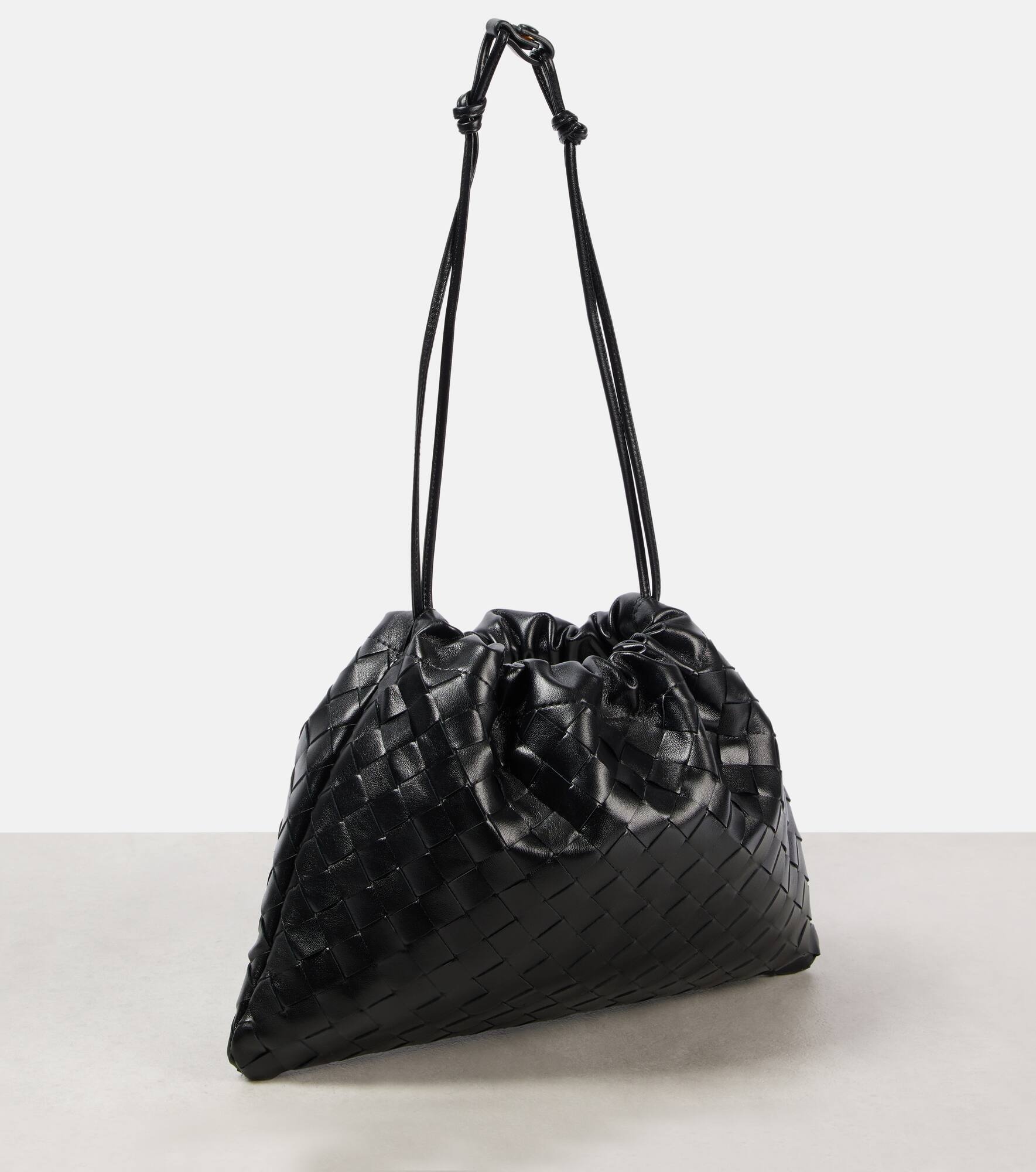 Dustbag Intrecciato leather clutch - 4
