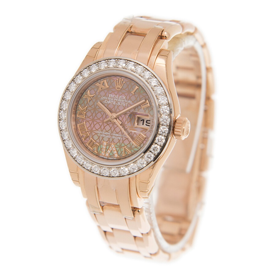 Rolex Pearlmaster Automatic Diamond Watch 80285MRDP - 2