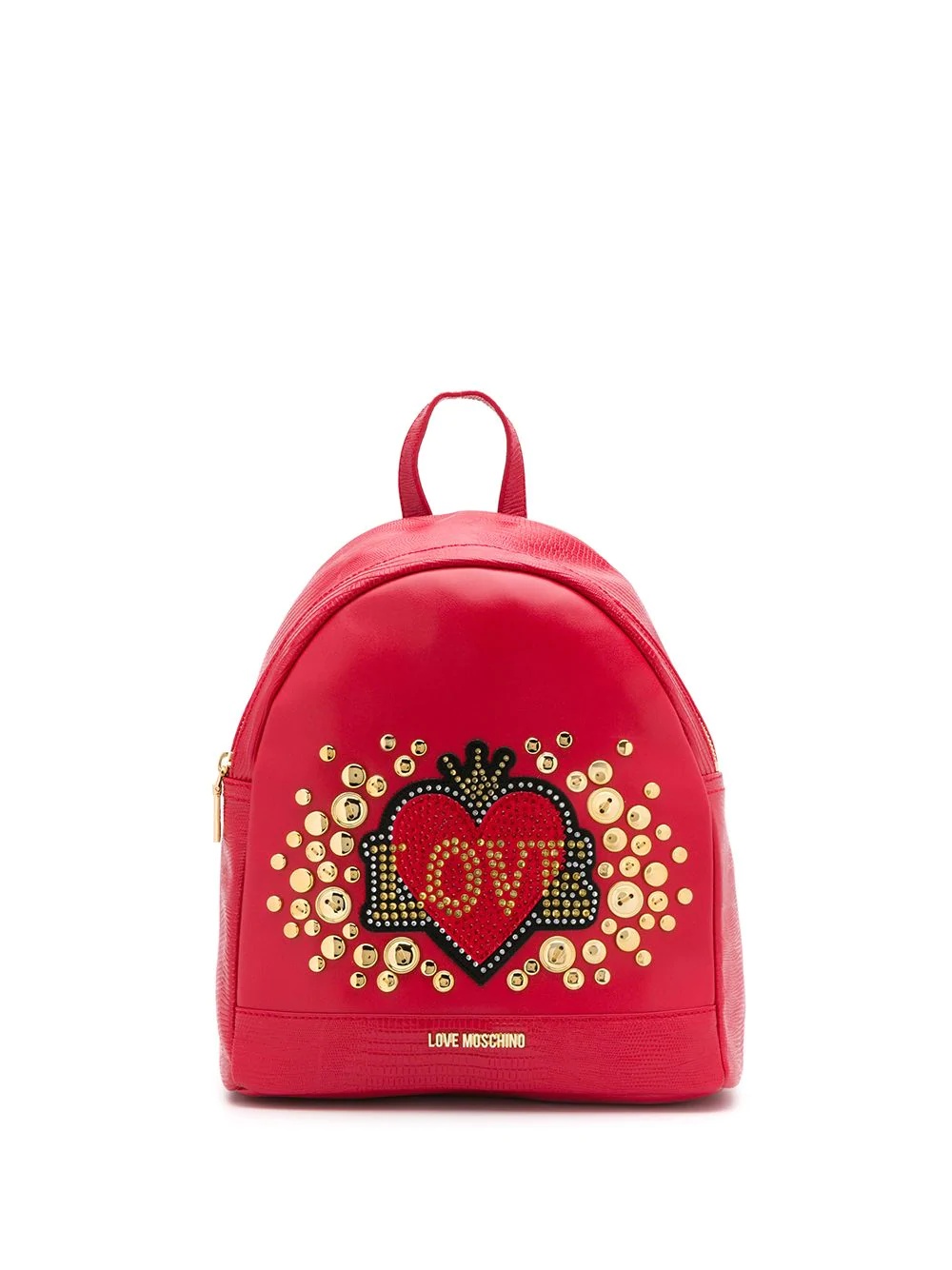 heart logo backpack - 1