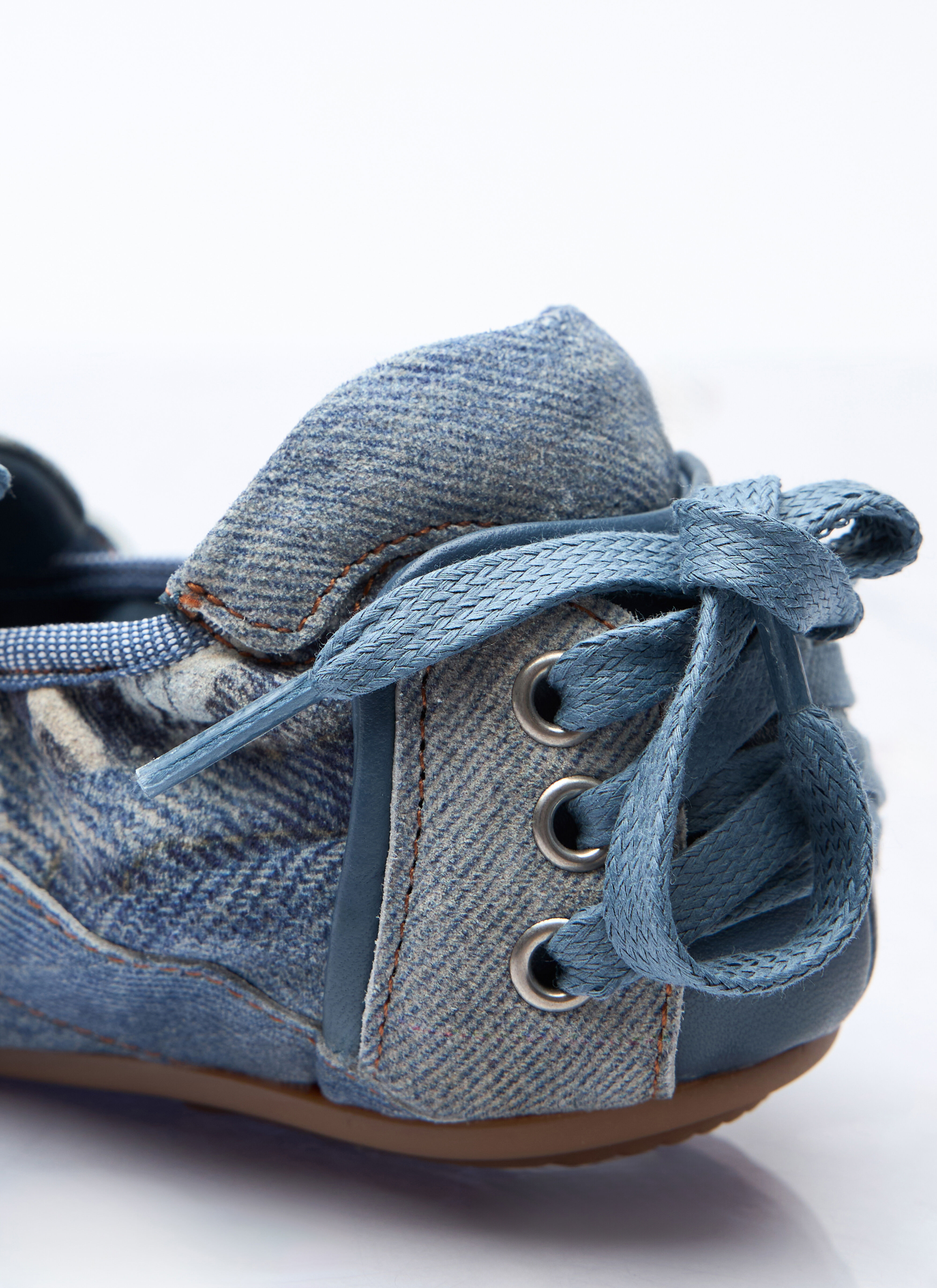 Lace-Up Leather Shoes - 6