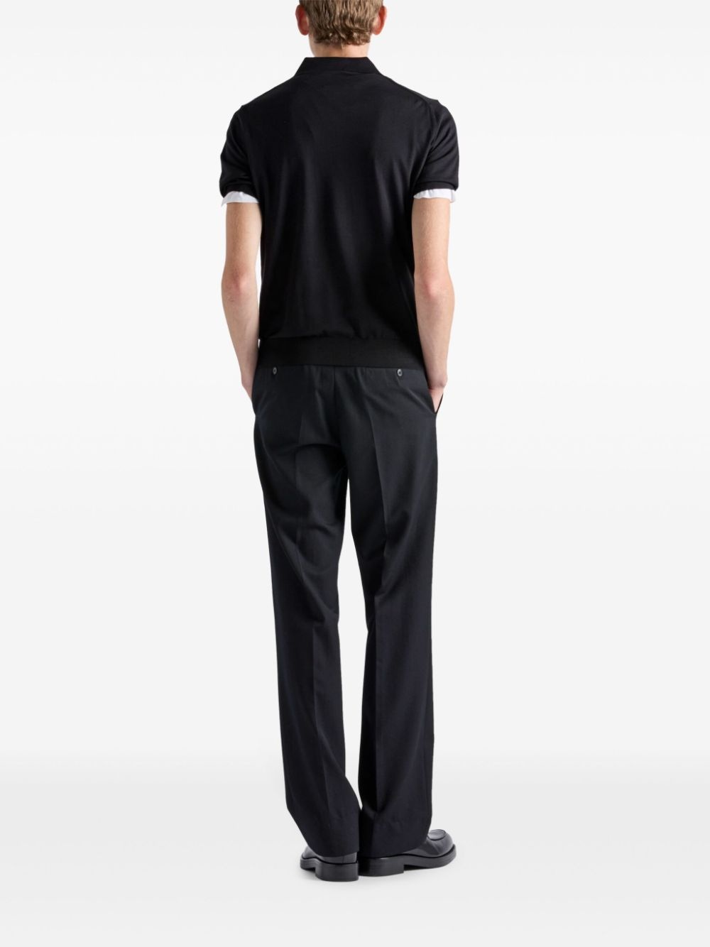 Superfine wool polo shirt - 3