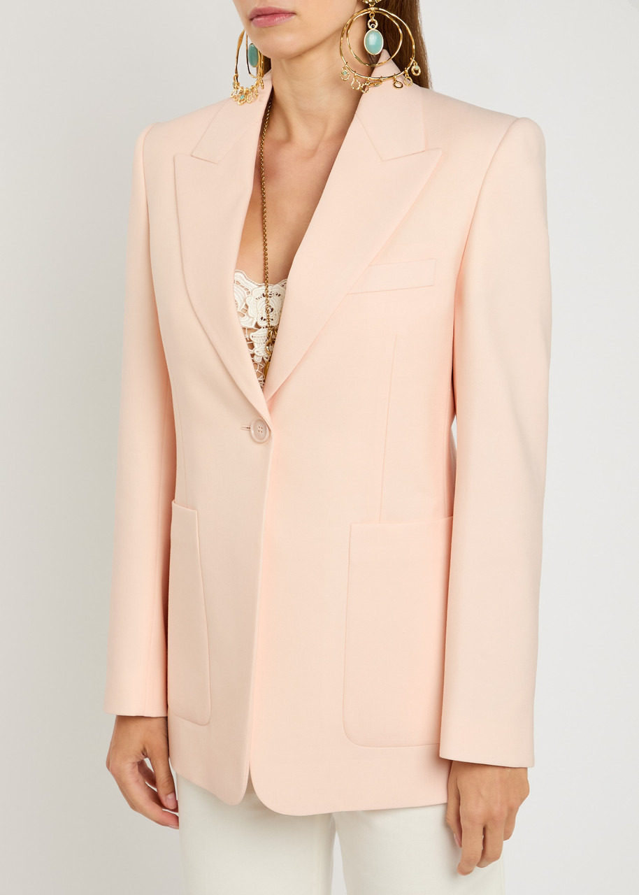 Chloe Darted Wool Blazer - 2