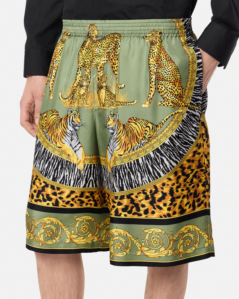 Wild Cats Silk Shorts 3
