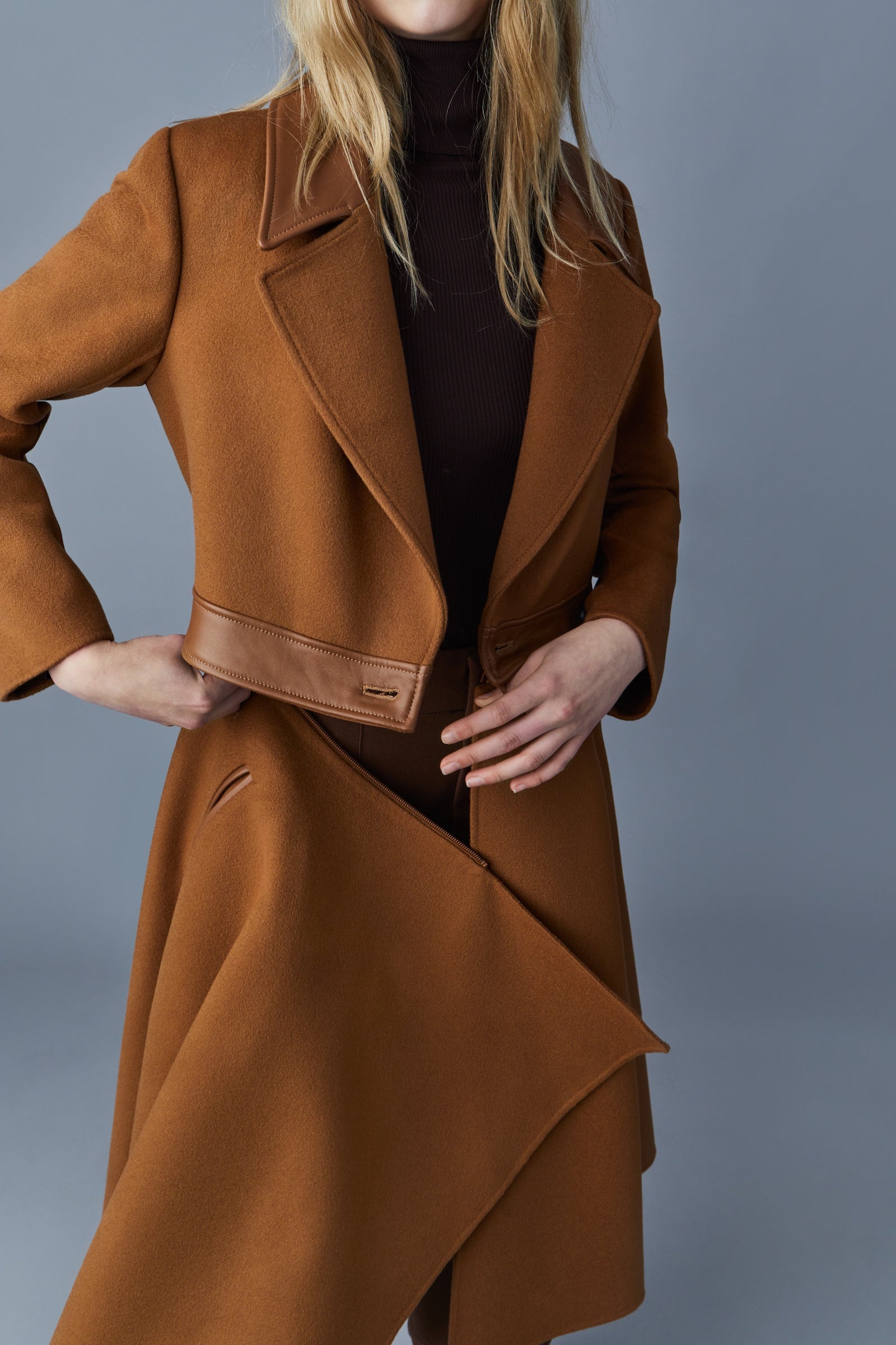 ROSE 2-in-1 double-face wool coat - 8
