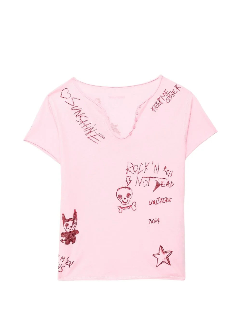 Happy henley T-shirt - 1