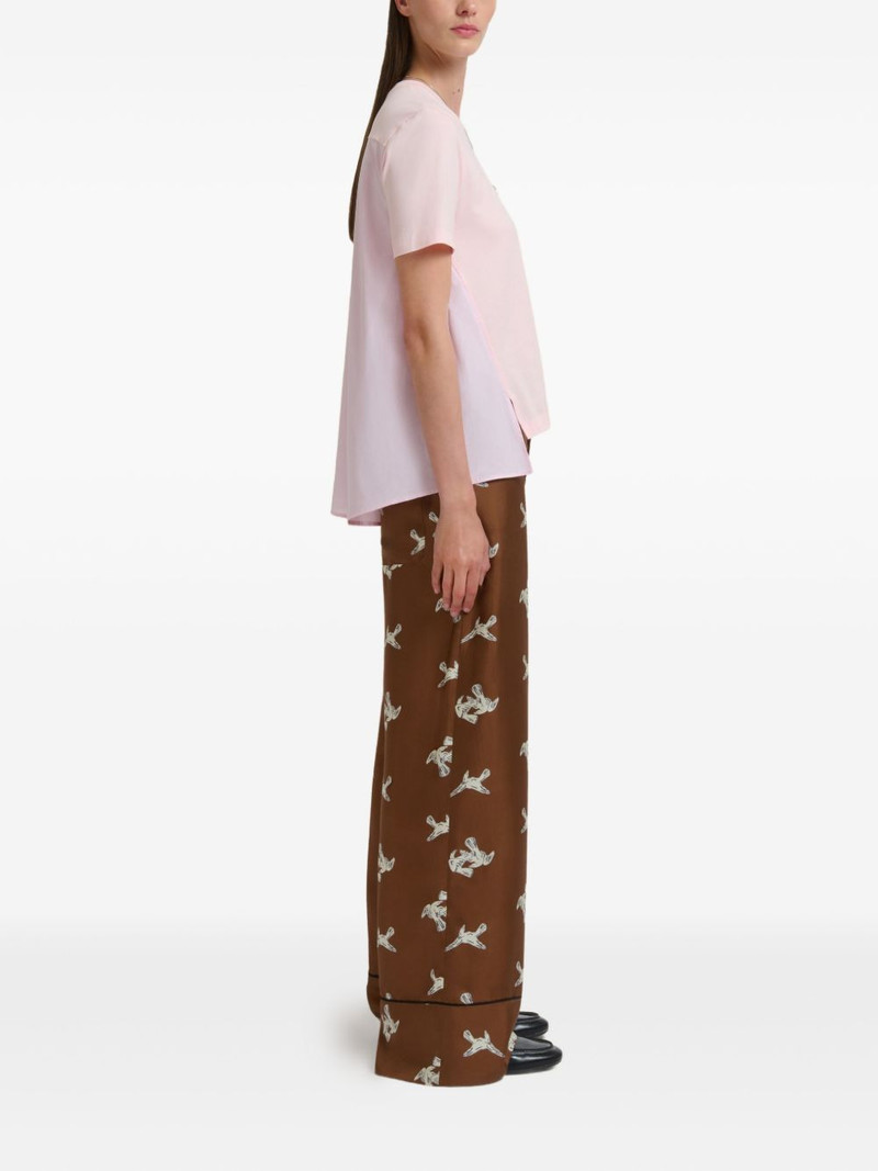 Marni logo-embroidered cotton T-shirt outlook