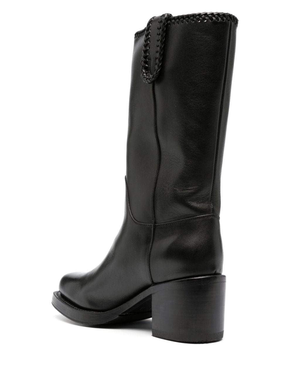 Aumandra 65mm leather boots - 3