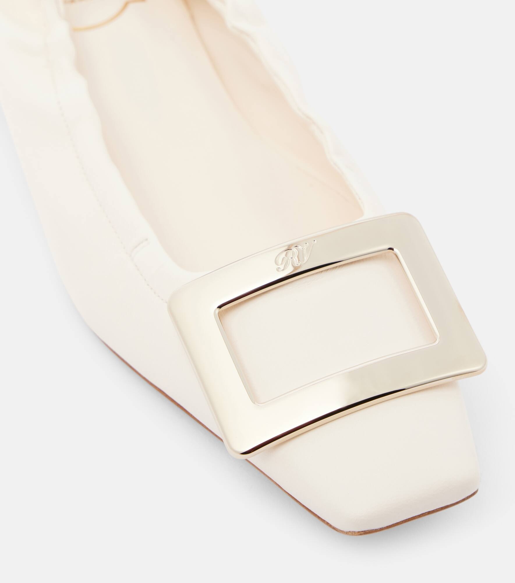 Belle Vivier leather ballet flats - 5