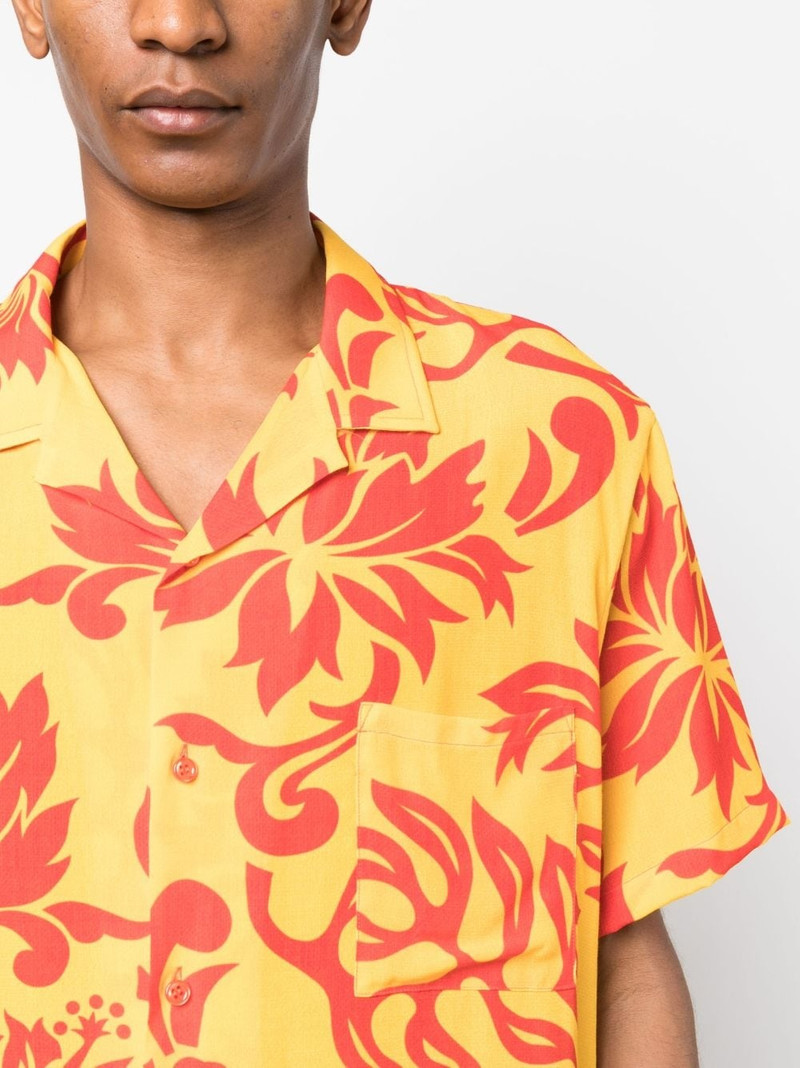 Tropical Flowers short-sleeve shirt 6