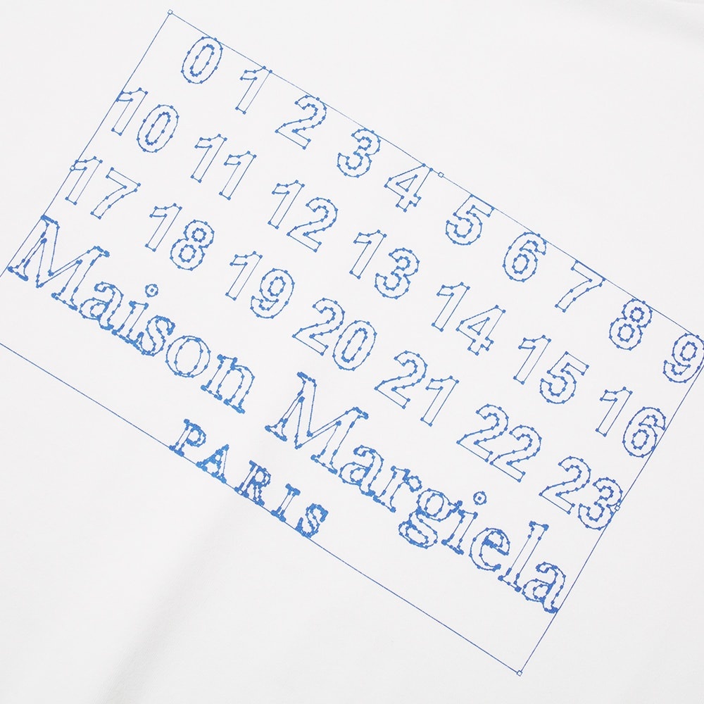 Maison Margiela 10 Numeric Logo Tee - 2