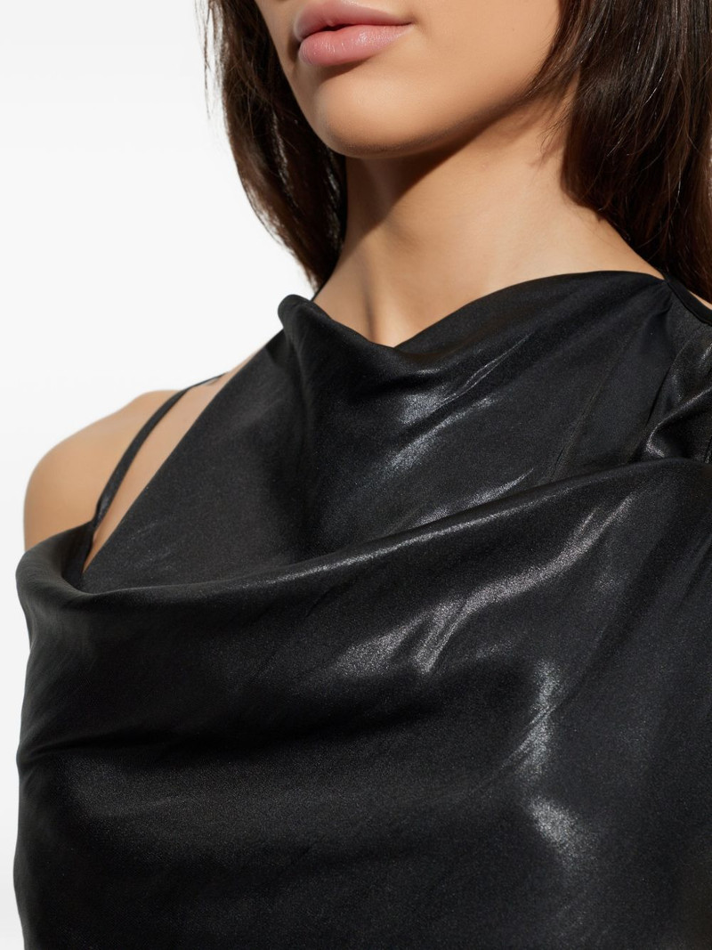 cowl-neck midi dress 5