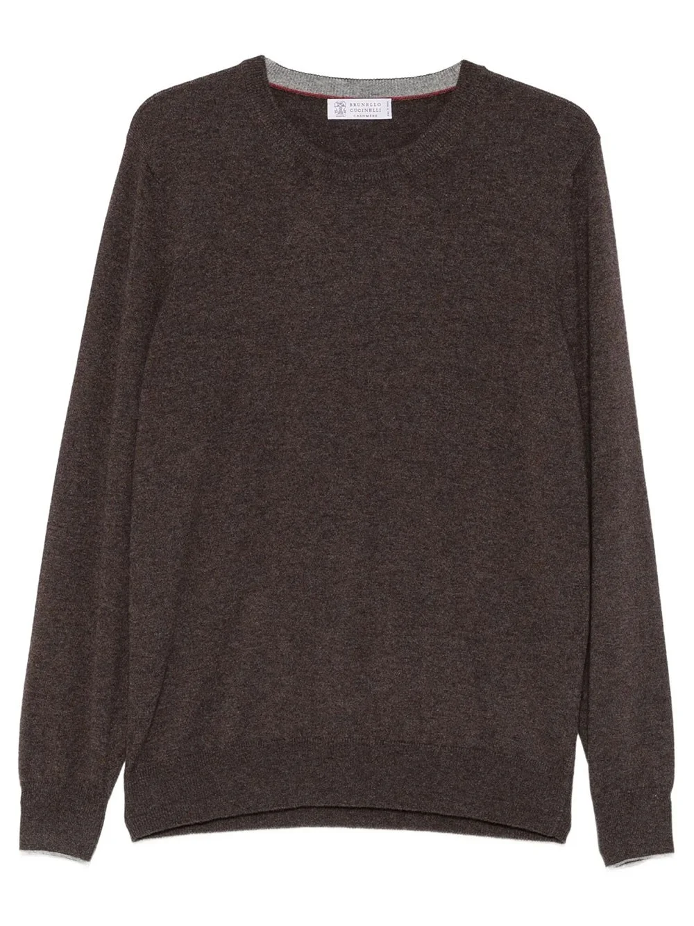 CREW NECK CASHMERE SWEATER - 1