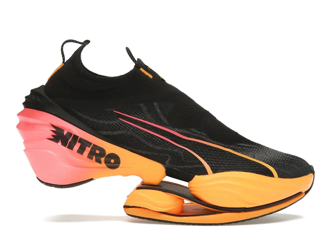 Puma Ntro R&b PUMA Puma Fast-RB Nitro Elite Black Sun Stream - 310031-01 | REVERSIBLE