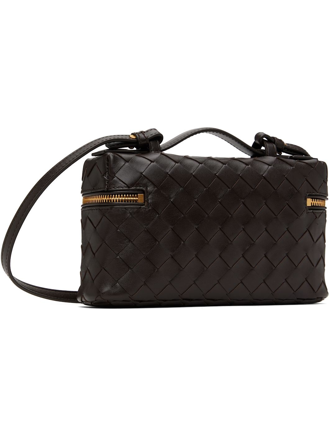 Brown Bang Bang Vanity Case Bag - 3