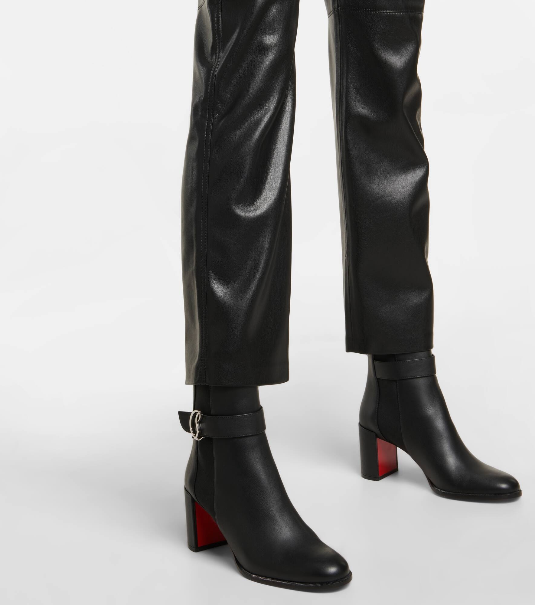 CL Chelsea Booty leather boots - 4