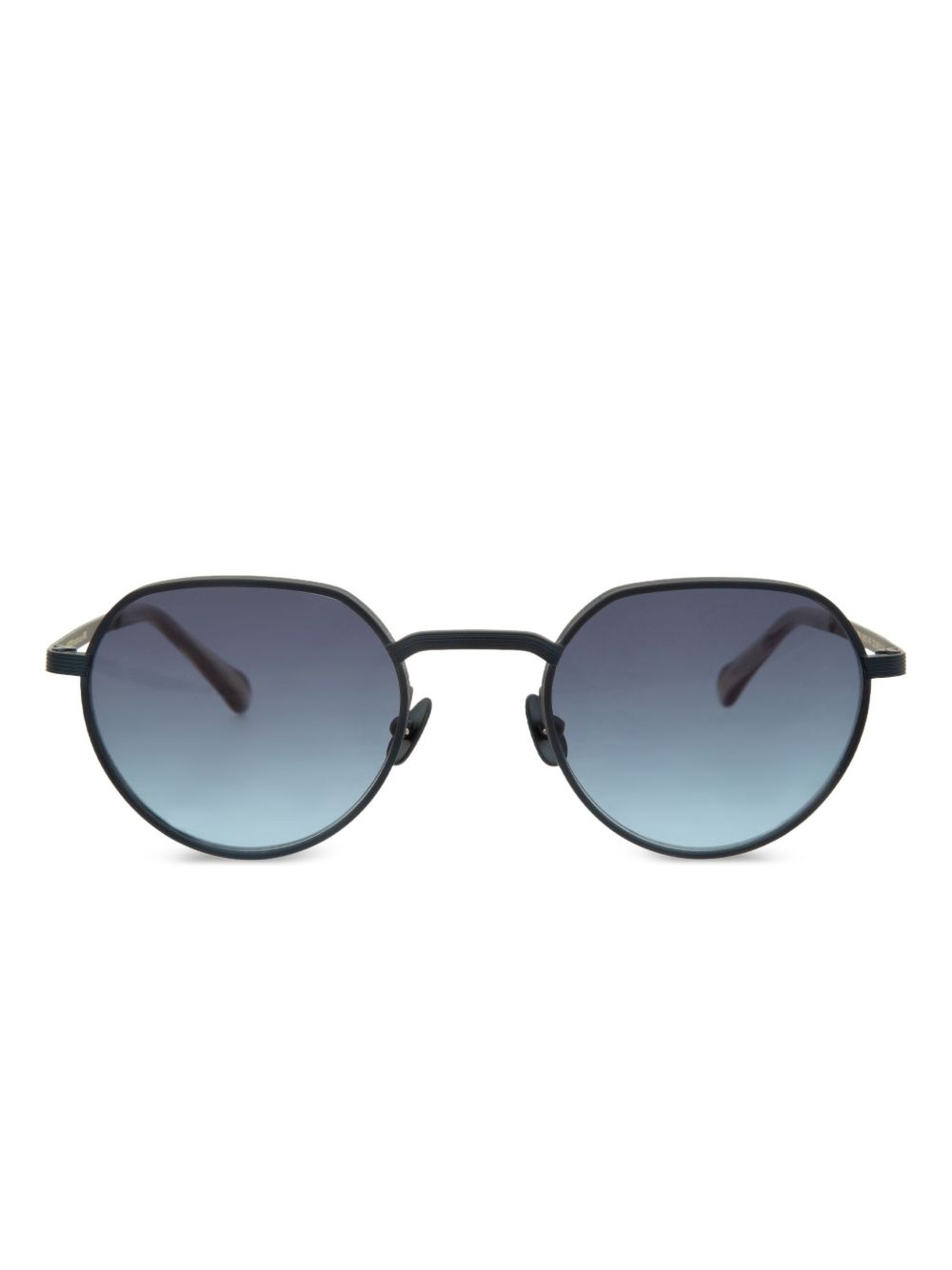 round-frame sunglasses - 1
