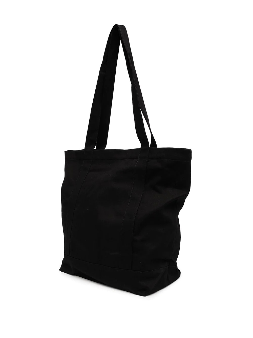 logo-patch cotton tote bag - 3